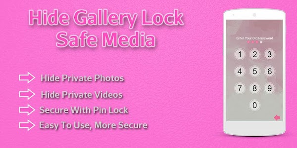 Hide Gallery Lock - Safe Media screenshot 0