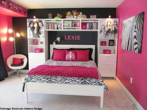 Teenage Bedroom Interior