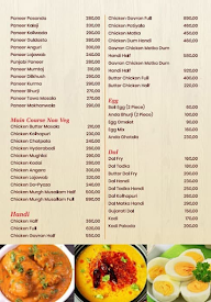 Celebration Restaurant menu 4