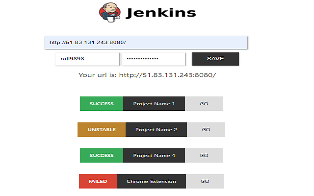 Jenkins Job Status Preview image 1