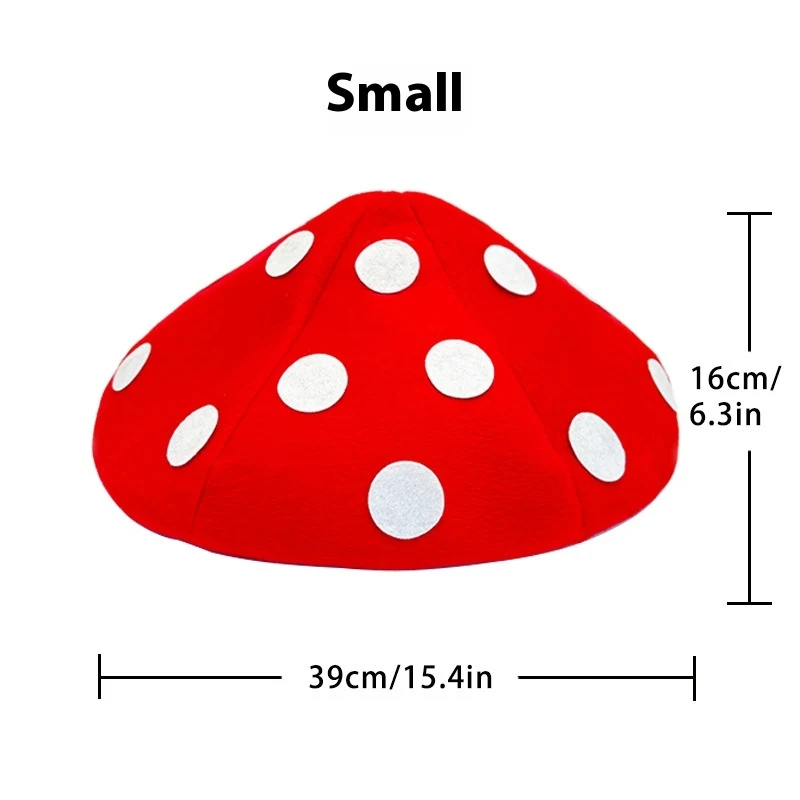 Gevlekte Mob Cap Cartoon Pluche Baret