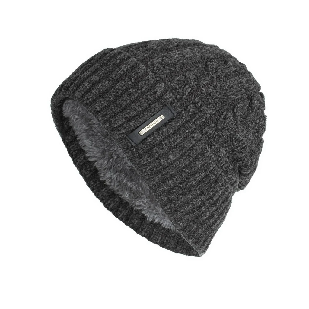 Title 7, Nieuwe Fleece Multicolor Chenille Twist Hat, wa...