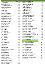 Sanket's Pure Veg menu 1