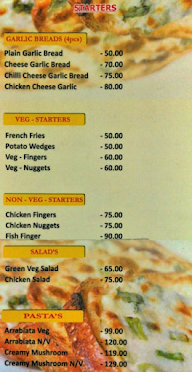 Parris Hotel And Bakery menu 1