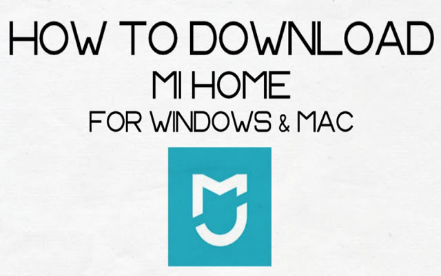 Download Mi Home For Pc logo