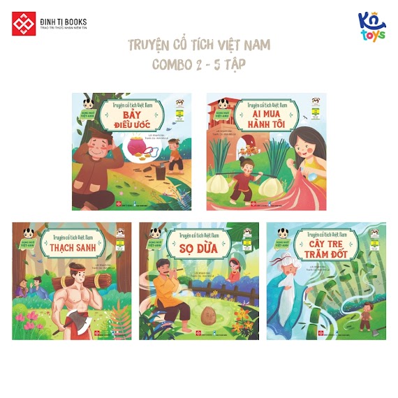Truyện Cổ Tích Việt Nam (Song Ngữ Việt - Anh) – Đinh Tị