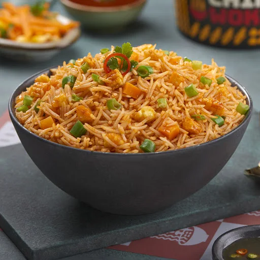 Veg Chinese Schezwan Fried Rice - Half (500 Ml)