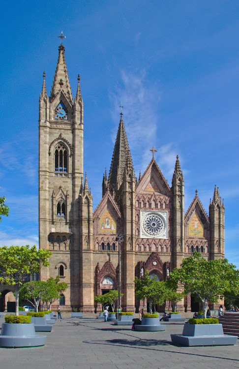 Templo Expiatorio del Santísimo Sacramento in Guadalajara, Mexico.