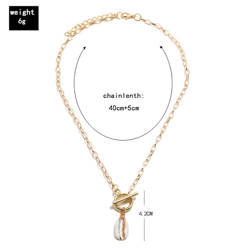 Title 5, Fashion Natural Shell Necklace