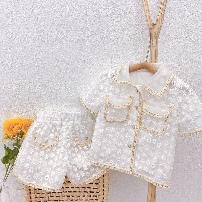 Westerse korte broekset met korte mouwen en geur voor dames, ideaal voor de zomer. Comfortabel, stijlvol en perfect voor dagelijks gebruik.