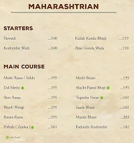 Sharvaree Restaurant menu 2