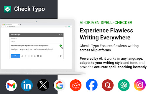 Check Typo: AI Spell-checker