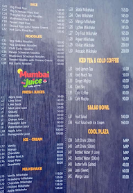 Dosa Wala menu 1