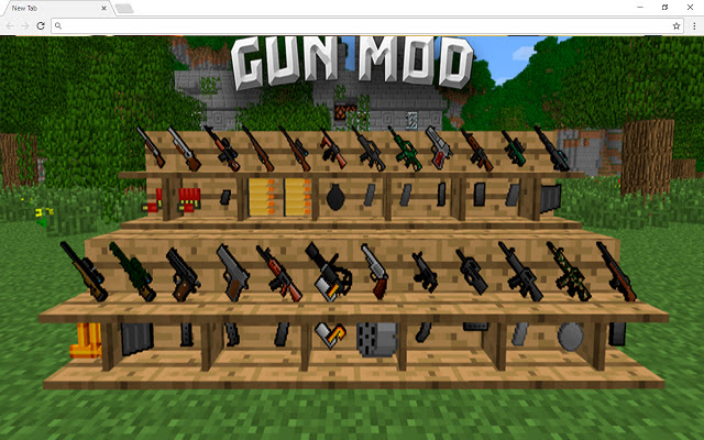 Minecraft Gun Mod