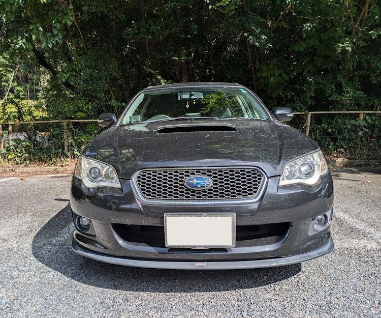 レガシィツーリングワゴンの愛車の表情に関するカスタム事例の投稿画像1枚目