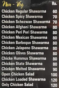 Dolphin Shawrma menu 3