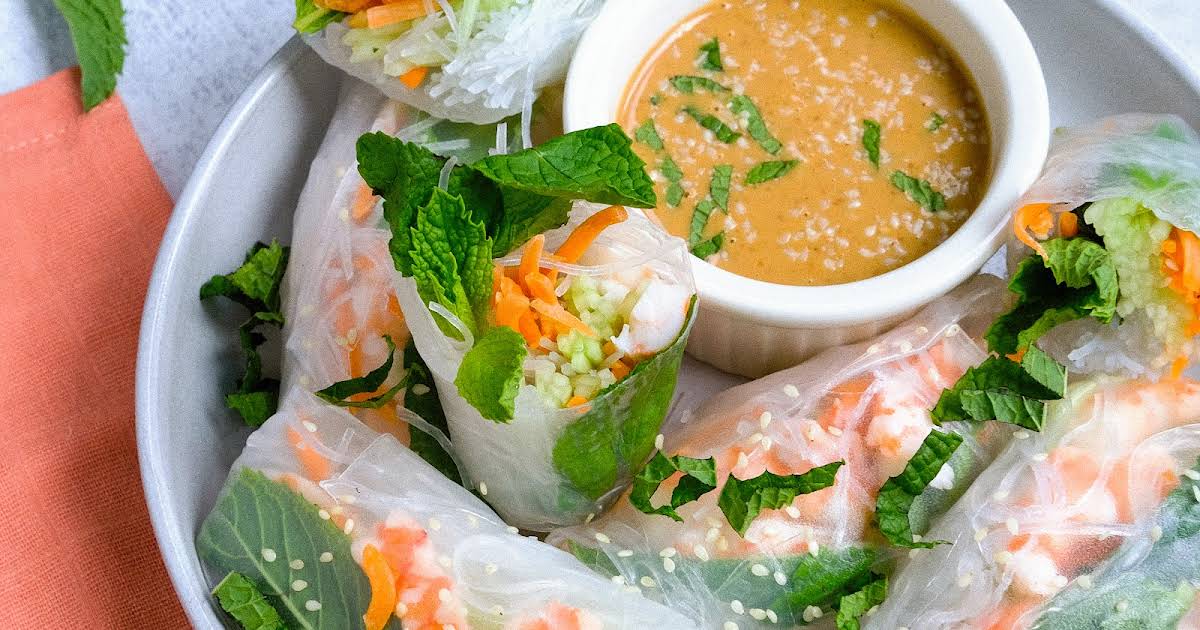 Fresh Spring Rolls - Jo Cooks