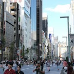 Ginza in Tokyo, Japan 