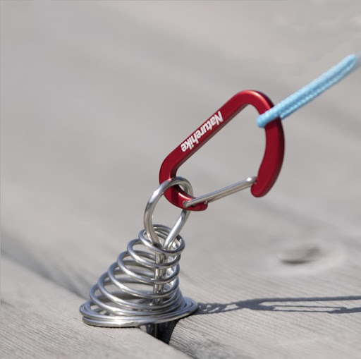 Title 2, Portable camping tent nails