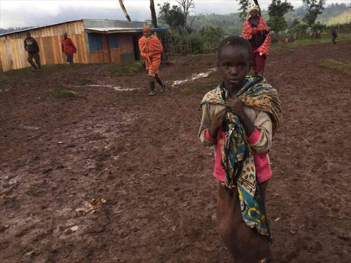 Mau settlers move out of their homes after the government evict them in Kipchoge area of Narok South sub county, Narok county on July 10.