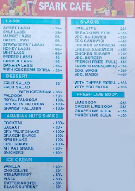 Spark Cafe menu 6