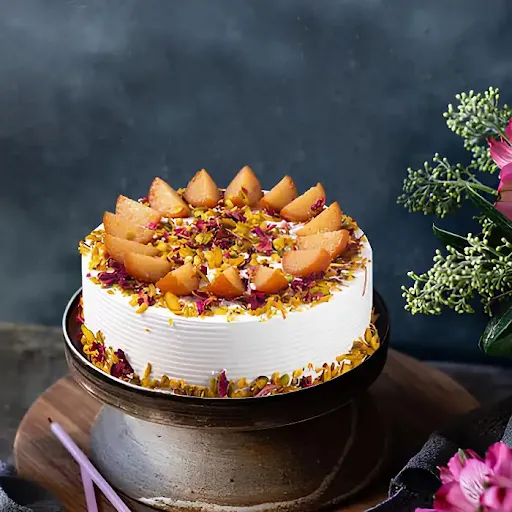 Gulab Jamun Cake