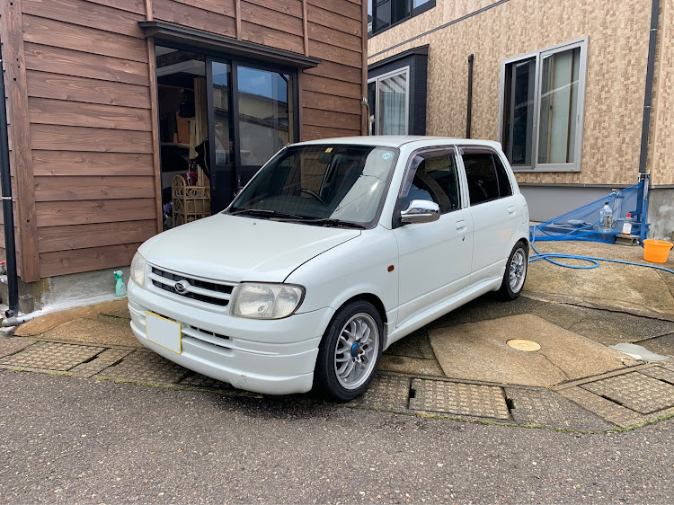 ミラのミラ・L700S・足ぐるまに関するカスタム事例の投稿画像1枚目