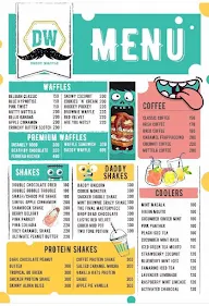 Daddy Waffle menu 1