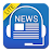 Audio News Lite:hands&eye free logo