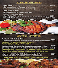 Raafae's Dastarkhwan menu 8