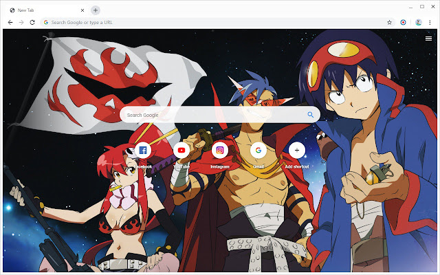 Gurren Lagann Wallpapers New Tab