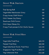 Street Wok By Chef Yogesh menu 2