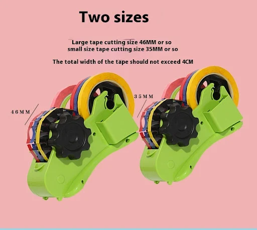 Title 8, Multifunctional Transparent Tape Base with Cutt...