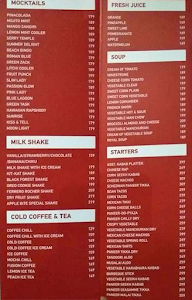 Apple Pan & Cold Drinks menu 1