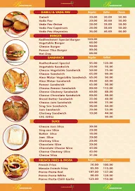 Radheshwari Food Zone menu 2