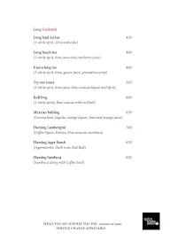 Golden Ace Bar & Grill menu 2