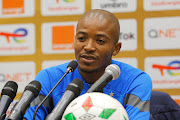 Mamelodi Sundowns utility player Thapelo Morena during the Champions League match against  CR Belouizdad at Nelson mandela Stadium in Baraki, Algeria on 21 April 2023.