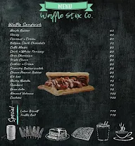 Waffle Stix Co. menu 4