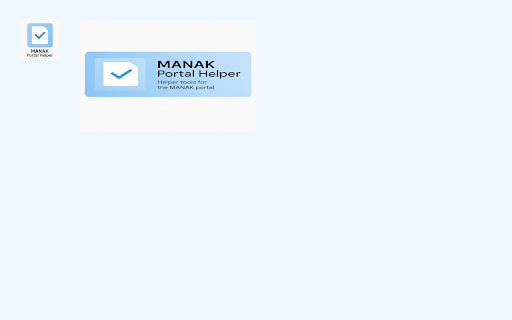 MANAK Portal Helper