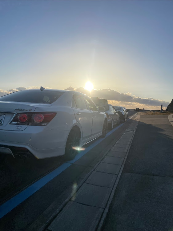 クラウンアスリートのCROWN・福島県・ドライブ・クラウンアスリート・あけましておめでとうございますに関するカスタム事例の投稿画像1枚目