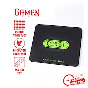 Miếng Lót Chuột Kiểu Dáng Gaming Robot Rp01 Kích Thước 22 X 18 Cm Chất Liệu: Vải + Cao Su L Hàng Chính Hãng