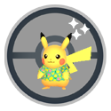 Pikachu wearing a green T-shirt (Berry)