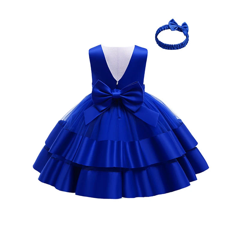 Robe Bouffante Anniversaire Pleine Lune pour Fille 1 An Tenue de Fête Mémorable et Confortable Idéale pour les Photos Douce et Élégante
