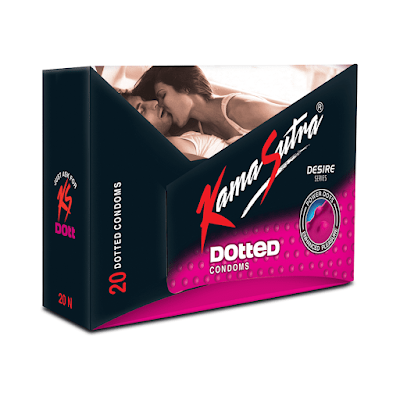 KAMASUTRA CONDOMS DOTTED 20'S