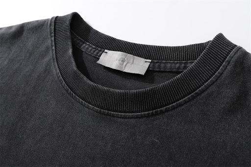 Title 3, Mens Flower Print Distressed Washed T-shirt. C...