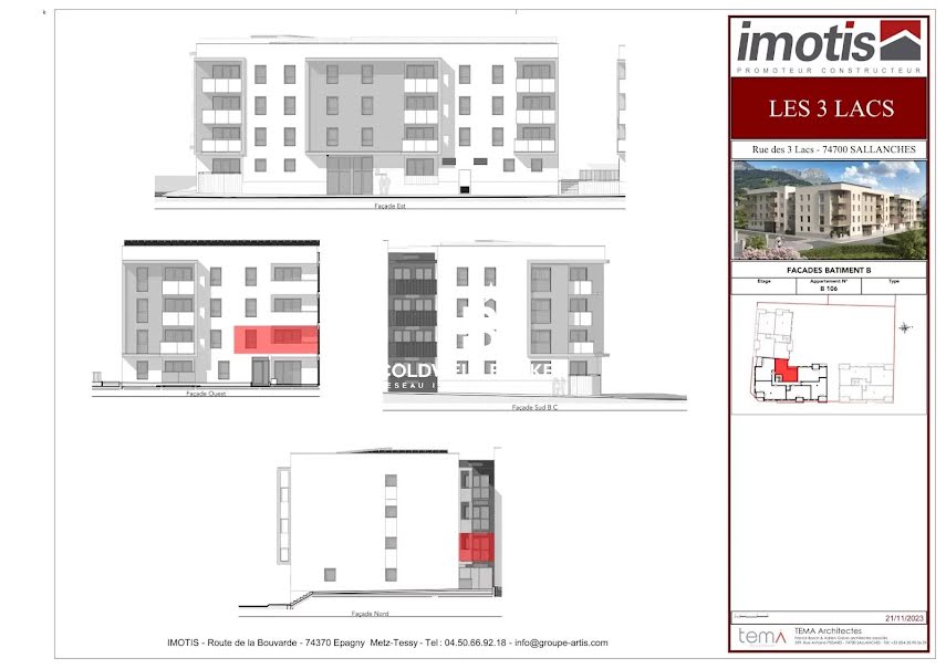 Vente appartement 3 pièces 67.8 m² à Sallanches (74700), 329 000 €