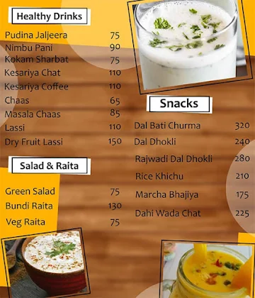 Khichdi Kulture menu 
