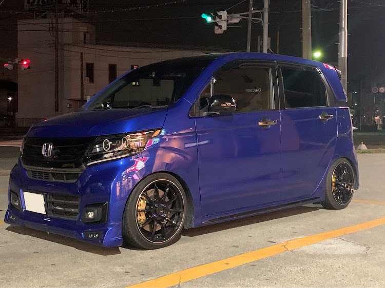 N-WGN カスタムの車高調整に関するカスタム事例の投稿画像1枚目