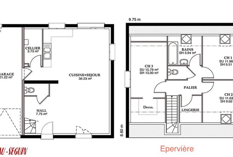  Vente Terrain + Maison - Terrain : 432m² - Maison : 83m² à Chaignay (21120) 