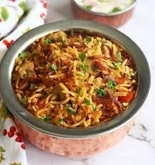 Mushroom Biryani